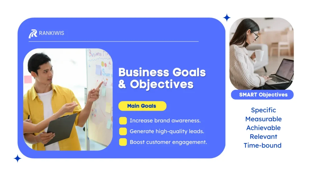 Business Goal & Objectives for content marketing