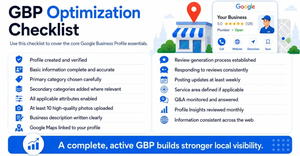 GBP optimization checklist