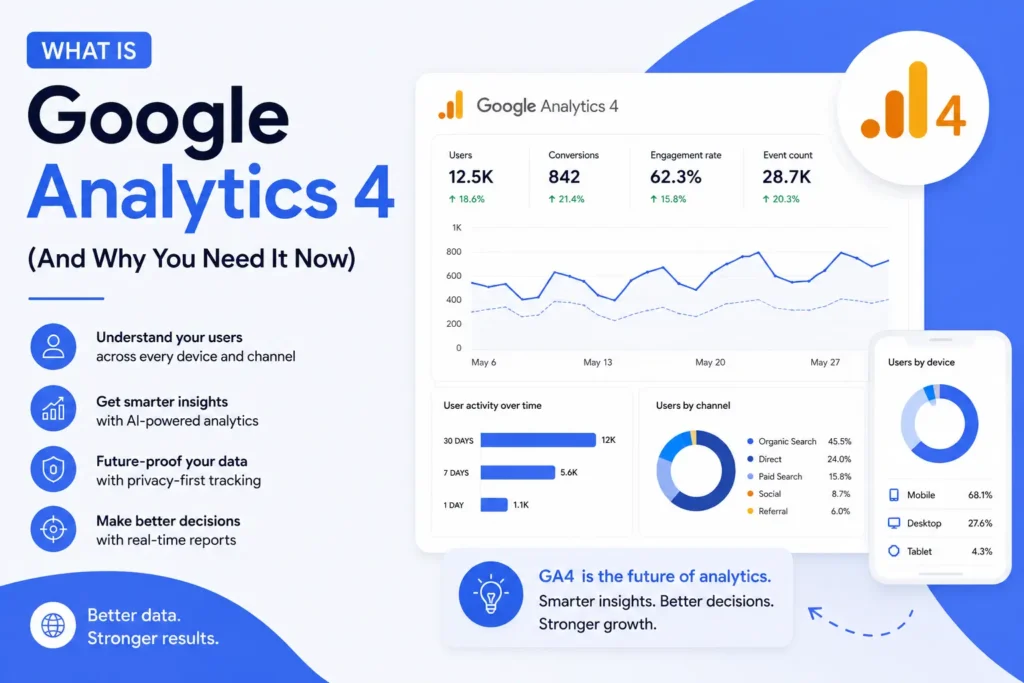 What Is Google Analytics 4 (And Why You Need It Now)