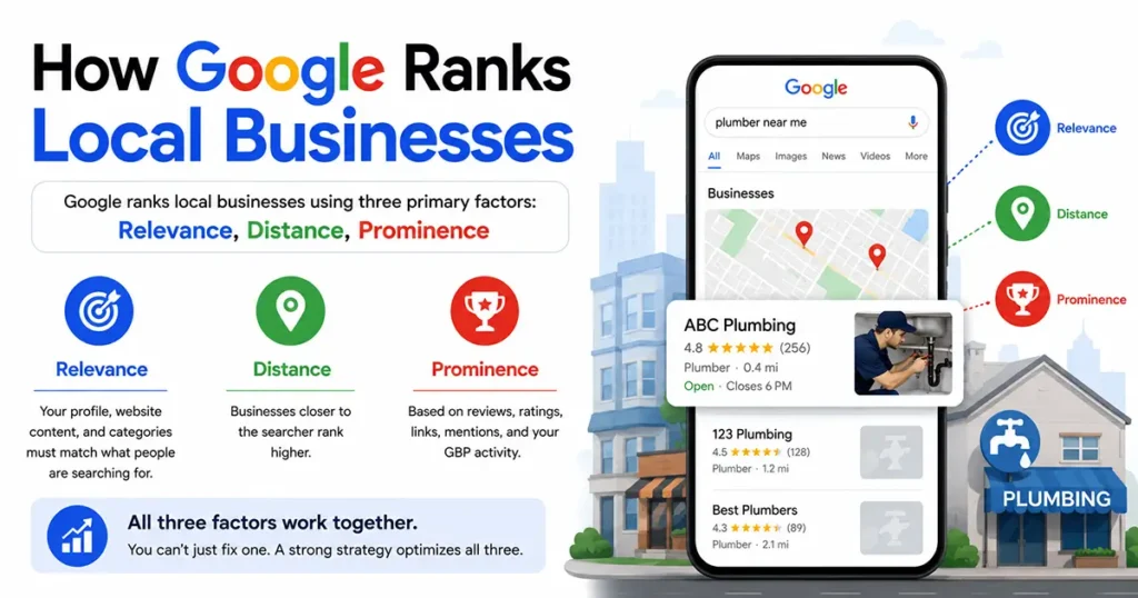 How to rank local businesses